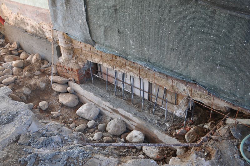 Foundation Repair During
